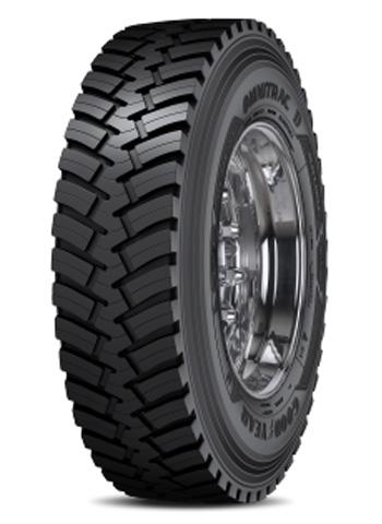 Kuorma-auto eturenkaat Goodyear Omnitrac D 3pmsf